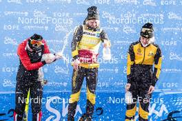 14.01.2023, Sexten, Italy (ITA): Ida Dahl, Alnes Gjerde, Emilie Fleten, (l-r)  - Ski Classics Pustertaler Ski Marathon - Sexten (ITA). www.nordicfocus.com. © Vanzetta/NordicFocus. Every downloaded picture is fee-liable.