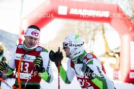 14.01.2023, Sexten, Italy (ITA): V‡clav Sedl‡cek, Martin Jaks, (l-r)  - Ski Classics Pustertaler Ski Marathon - Sexten (ITA). www.nordicfocus.com. © Vanzetta/NordicFocus. Every downloaded picture is fee-liable.