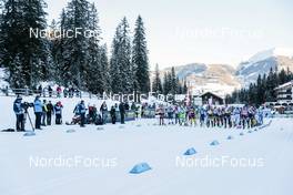 14.01.2023, Sexten, Italy (ITA): Start of the womens race   - Ski Classics Pustertaler Ski Marathon - Sexten (ITA). www.nordicfocus.com. © Vanzetta/NordicFocus. Every downloaded picture is fee-liable.