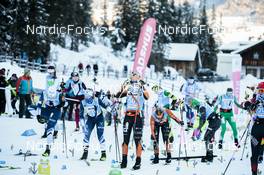 14.01.2023, Sexten, Italy (ITA): Kati Roivas, Sofia Lindberg, (l-r)  - Ski Classics Pustertaler Ski Marathon - Sexten (ITA). www.nordicfocus.com. © Vanzetta/NordicFocus. Every downloaded picture is fee-liable.