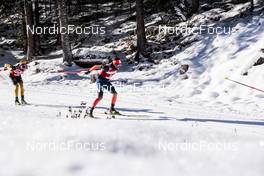 14.01.2023, Sexten, Italy (ITA): Chris Jespersen, Herman Paus, (l-r)  - Ski Classics Pustertaler Ski Marathon - Sexten (ITA). www.nordicfocus.com. © Vanzetta/NordicFocus. Every downloaded picture is fee-liable.