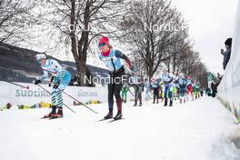 15.01.2023, Niederdorf, Italy (ITA): Caminada Chiara (ITA) - Ski Classics Prato Piazza Mountain Challenge - Niederdorf (ITA). www.nordicfocus.com. © Vanzetta/NordicFocus. Every downloaded picture is fee-liable.