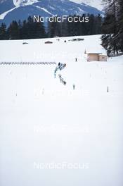 15.01.2023, Niederdorf, Italy (ITA): Women group racing   - Ski Classics Prato Piazza Mountain Challenge - Niederdorf (ITA). www.nordicfocus.com. © Vanzetta/NordicFocus. Every downloaded picture is fee-liable.