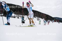 15.01.2023, Niederdorf, Italy (ITA): Lindberg Sofia (SWE) - Ski Classics Prato Piazza Mountain Challenge - Niederdorf (ITA). www.nordicfocus.com. © Vanzetta/NordicFocus. Every downloaded picture is fee-liable.