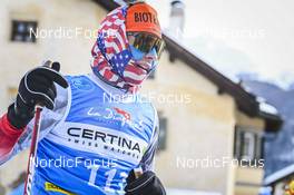21.01.2023, Zuoz Switzerland (SUI): Ruben Kretzschmar (GER) - Ski Classics La Diagonela, Zuoz (SUI). www.nordicfocus.com. © Reichert/NordicFocus. Every downloaded picture is fee-liable.