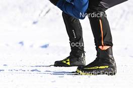 20.01.2023, Zuoz Switzerland (SUI): industry feature: Fischer Ski Testing, Team Aker Dahlie - Ski Classics La Diagonela, Zuoz (SUI). www.nordicfocus.com. © Reichert/NordicFocus. Every downloaded picture is fee-liable.