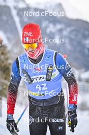 21.01.2023, Zuoz Switzerland (SUI): Paul Combey (FRA) - Ski Classics La Diagonela, Zuoz (SUI). www.nordicfocus.com. © Reichert/NordicFocus. Every downloaded picture is fee-liable.