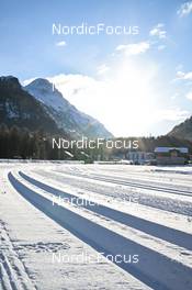 20.01.2023, Zuoz Switzerland (SUI): feature: slope, snow - Ski Classics La Diagonela, Zuoz (SUI). www.nordicfocus.com. © Reichert/NordicFocus. Every downloaded picture is fee-liable.