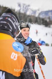 21.01.2023, Zuoz Switzerland (SUI): Emilie Fleten (NOR) - Ski Classics La Diagonela, Zuoz (SUI). www.nordicfocus.com. © Reichert/NordicFocus. Every downloaded picture is fee-liable.