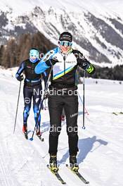 20.01.2023, Zuoz Switzerland (SUI): Laura Stichling (GER) - Ski Classics La Diagonela, Zuoz (SUI). www.nordicfocus.com. © Reichert/NordicFocus. Every downloaded picture is fee-liable.