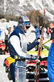 20.01.2023, Zuoz Switzerland (SUI): Lauro Braendli (SUI) - Ski Classics La Diagonela, Zuoz (SUI). www.nordicfocus.com. © Reichert/NordicFocus. Every downloaded picture is fee-liable.