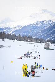 21.01.2023, Zuoz Switzerland (SUI): feature: Elite men - Ski Classics La Diagonela, Zuoz (SUI). www.nordicfocus.com. © Reichert/NordicFocus. Every downloaded picture is fee-liable.