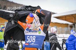 21.01.2023, Zuoz Switzerland (SUI): Kati Roivas (FIN) - Ski Classics La Diagonela, Zuoz (SUI). www.nordicfocus.com. © Reichert/NordicFocus. Every downloaded picture is fee-liable.