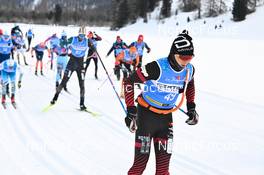 21.01.2023, Zuoz Switzerland (SUI): Juuso Maekelae (FIN) - Ski Classics La Diagonela, Zuoz (SUI). www.nordicfocus.com. © Reichert/NordicFocus. Every downloaded picture is fee-liable.
