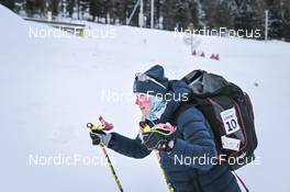 21.01.2023, Zuoz Switzerland (SUI): Laura Stichling (GER) - Ski Classics La Diagonela, Zuoz (SUI). www.nordicfocus.com. © Reichert/NordicFocus. Every downloaded picture is fee-liable.