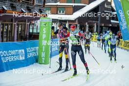 29.01.2023, Trentino, Italy (ITA): Linn Soemskar (SWE), Anikken Gjerde Alnaes (NOR), (l-r) - Ski Classics Marcialonga, Trentino (ITA). www.nordicfocus.com. © Vanzetta/NordicFocus. Every downloaded picture is fee-liable.