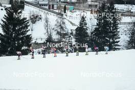 29.01.2023, Trentino, Italy (ITA): Start of the WomenÕs race feature - Ski Classics Marcialonga, Trentino (ITA). www.nordicfocus.com. © Vanzetta/NordicFocus. Every downloaded picture is fee-liable.