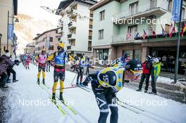 29.01.2023, Trentino, Italy (ITA): Herman Paus (NOR), Amund Riege (NOR), (l-r) - Ski Classics Marcialonga, Trentino (ITA). www.nordicfocus.com. © Vanzetta/NordicFocus. Every downloaded picture is fee-liable.
