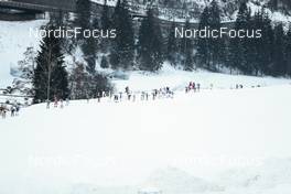 29.01.2023, Trentino, Italy (ITA): Start of the Women,s race feature - Ski Classics Marcialonga, Trentino (ITA). www.nordicfocus.com. © Vanzetta/NordicFocus. Every downloaded picture is fee-liable.