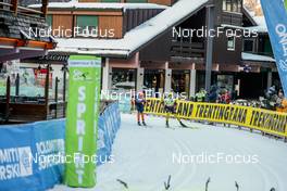 29.01.2023, Trentino, Italy (ITA): Christoffer Lindvall (FIN), Filip Rosjoe (SWE), (l-r) - Ski Classics Marcialonga, Trentino (ITA). www.nordicfocus.com. © Vanzetta/NordicFocus. Every downloaded picture is fee-liable.