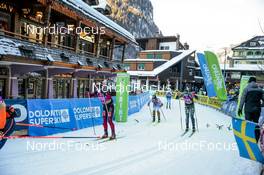 29.01.2023, Trentino, Italy (ITA): Oona Kettunen (FIN), Hanna Lodin (SWE), (l-r) - Ski Classics Marcialonga, Trentino (ITA). www.nordicfocus.com. © Vanzetta/NordicFocus. Every downloaded picture is fee-liable.