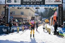 29.01.2023, Trentino, Italy (ITA): Amund Riege (NOR) - Ski Classics Marcialonga, Trentino (ITA). www.nordicfocus.com. © Vanzetta/NordicFocus. Every downloaded picture is fee-liable.