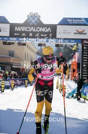 29.01.2023, Trentino, Italy (ITA): Amund Riege (NOR) - Ski Classics Marcialonga, Trentino (ITA). www.nordicfocus.com. © Vanzetta/NordicFocus. Every downloaded picture is fee-liable.