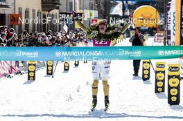 29.01.2023, Trentino, Italy (ITA): Magni Smedaas (NOR) - Ski Classics Marcialonga, Trentino (ITA). www.nordicfocus.com. © Vanzetta/NordicFocus. Every downloaded picture is fee-liable.