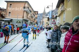29.01.2023, Trentino, Italy (ITA): Jan Srail (CZE), Mathias Aas Rolid (NOR), (l-r) - Ski Classics Marcialonga, Trentino (ITA). www.nordicfocus.com. © Vanzetta/NordicFocus. Every downloaded picture is fee-liable.