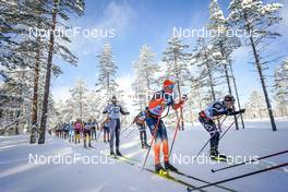 18.02.2023, Groenklitt, Sweden (SWE): Northug Jr Petter (NOR), Stakston Petter (NOR), (l-r)  - Ski Classics Criterium Orsa Groenklitt - Groenklitt (SWE). www.nordicfocus.com. © Thibaut/NordicFocus. Every downloaded picture is fee-liable.