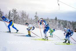 18.02.2023, Groenklitt, Sweden (SWE): Crusell Evelina (SWE), Hager Julia (FIN), (l-r)  - Ski Classics Criterium Orsa Groenklitt - Groenklitt (SWE). www.nordicfocus.com. © Thibaut/NordicFocus. Every downloaded picture is fee-liable.