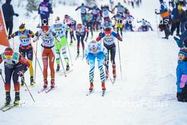 18.02.2023, Groenklitt, Sweden (SWE): Gjerde Alnes Anikken (NOR) - Ski Classics Criterium Orsa Groenklitt - Groenklitt (SWE). www.nordicfocus.com. © Thibaut/NordicFocus. Every downloaded picture is fee-liable.