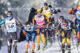 18.02.2023, Groenklitt, Sweden (SWE): Novak Max (SWE) - Ski Classics Criterium Orsa Groenklitt - Groenklitt (SWE). www.nordicfocus.com. © Thibaut/NordicFocus. Every downloaded picture is fee-liable.