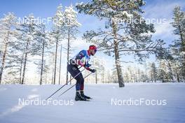 18.02.2023, Groenklitt, Sweden (SWE): Auger Antoine (FRA) - Ski Classics Criterium Orsa Groenklitt - Groenklitt (SWE). www.nordicfocus.com. © Thibaut/NordicFocus. Every downloaded picture is fee-liable.