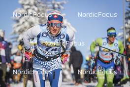 18.02.2023, Groenklitt, Sweden (SWE): Braendli Lauro (SUI) - Ski Classics Criterium Orsa Groenklitt - Groenklitt (SWE). www.nordicfocus.com. © Thibaut/NordicFocus. Every downloaded picture is fee-liable.