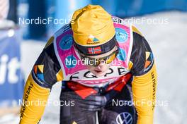 19.02.2023, Groenklitt, Sweden (SWE): Amund Riege (NOR) - Ski Classics ITT Orsa Groenklitt - Groenklitt (SWE). www.nordicfocus.com. © Thibaut/NordicFocus. Every downloaded picture is fee-liable.