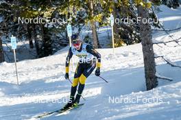 19.02.2023, Groenklitt, Sweden (SWE): Anton Elvseth (SWE) - Ski Classics ITT Orsa Groenklitt - Groenklitt (SWE). www.nordicfocus.com. © Thibaut/NordicFocus. Every downloaded picture is fee-liable.