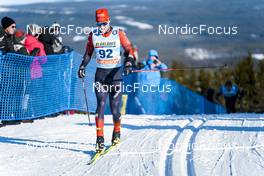 19.02.2023, Groenklitt, Sweden (SWE): Kasper Stadaas (NOR) - Ski Classics ITT Orsa Groenklitt - Groenklitt (SWE). www.nordicfocus.com. © Thibaut/NordicFocus. Every downloaded picture is fee-liable.