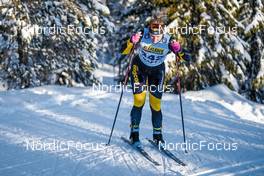 19.02.2023, Groenklitt, Sweden (SWE): Frida Hallquist (SWE) - Ski Classics ITT Orsa Groenklitt - Groenklitt (SWE). www.nordicfocus.com. © Thibaut/NordicFocus. Every downloaded picture is fee-liable.