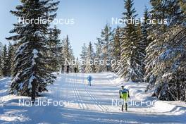 19.02.2023, Groenklitt, Sweden (SWE): Jan Srail (CZE), Jiri Pliska (CZE), (l-r)  - Ski Classics ITT Orsa Groenklitt - Groenklitt (SWE). www.nordicfocus.com. © Thibaut/NordicFocus. Every downloaded picture is fee-liable.