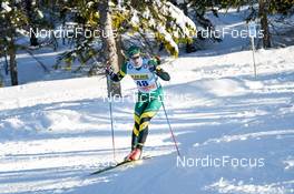 19.02.2023, Groenklitt, Sweden (SWE): Ludvig Vartdal (NOR) - Ski Classics ITT Orsa Groenklitt - Groenklitt (SWE). www.nordicfocus.com. © Thibaut/NordicFocus. Every downloaded picture is fee-liable.