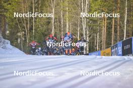 05.03.2023, Saelen-Mora, Sweden (SWE): Johan Hoel (NOR), Kasper Stadaas (NOR), Petter Stakston (NOR), Torleif Syrstad (NOR), (l-r) - Ski Classics Vasaloppet, Saelen-Mora (SWE). www.nordicfocus.com. © Reichert/NordicFocus. Every downloaded picture is fee-liable.