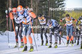 05.03.2023, Saelen-Mora, Sweden (SWE): Tord Asle Gjerdalen (NOR), Max Novak (SWE), (l-r) - Ski Classics Vasaloppet, Saelen-Mora (SWE). www.nordicfocus.com. © Reichert/NordicFocus. Every downloaded picture is fee-liable.