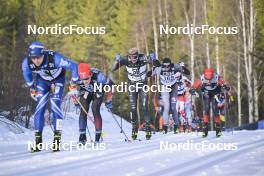 05.03.2023, Saelen-Mora, Sweden (SWE): Thomas Odegaarden (NOR), Anders Aukland (NOR), (l-r) - Ski Classics Vasaloppet, Saelen-Mora (SWE). www.nordicfocus.com. © Reichert/NordicFocus. Every downloaded picture is fee-liable.