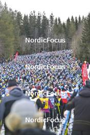 05.03.2023, Saelen-Mora, Sweden (SWE): Feature: participants of the race facing the first climb after the mass start - Ski Classics Vasaloppet, Saelen-Mora (SWE). www.nordicfocus.com. © Reichert/NordicFocus. Every downloaded picture is fee-liable.