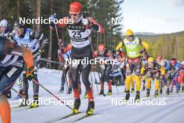 05.03.2023, Saelen-Mora, Sweden (SWE): Marcus Johansson (SWE), Oskar Kardin (SWE), (l-r) - Ski Classics Vasaloppet, Saelen-Mora (SWE). www.nordicfocus.com. © Reichert/NordicFocus. Every downloaded picture is fee-liable.