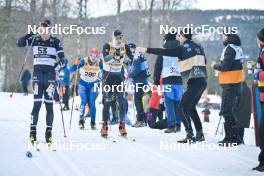 05.03.2023, Saelen-Mora, Sweden (SWE): Nils Dahlsten (SWE), Klas Nilsson (SWE), (l-r) - Ski Classics Vasaloppet, Saelen-Mora (SWE). www.nordicfocus.com. © Reichert/NordicFocus. Every downloaded picture is fee-liable.