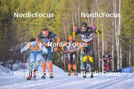 05.03.2023, Saelen-Mora, Sweden (SWE): Vebjorn Moen (NOR), Torgeir Sulen Hovland (NOR), (l-r) - Ski Classics Vasaloppet, Saelen-Mora (SWE). www.nordicfocus.com. © Reichert/NordicFocus. Every downloaded picture is fee-liable.