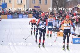 05.03.2023, Saelen-Mora, Sweden (SWE): Oskar Kardin (SWE), Joar Thele (NOR), (l-r) - Ski Classics Vasaloppet, Saelen-Mora (SWE). www.nordicfocus.com. © Reichert/NordicFocus. Every downloaded picture is fee-liable.