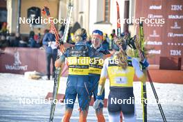 05.03.2023, Saelen-Mora, Sweden (SWE): Silje Oeyre Slind (NOR), Astrid Oeyre Slind (NOR), (l-r) - Ski Classics Vasaloppet, Saelen-Mora (SWE). www.nordicfocus.com. © Reichert/NordicFocus. Every downloaded picture is fee-liable.